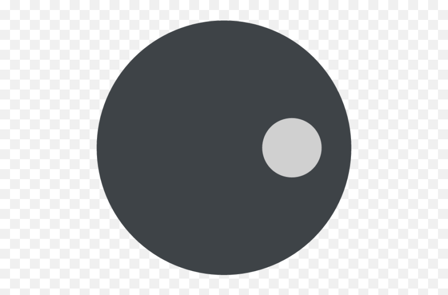 Black Go Piece With Emoji - Dot,What Are The Gray Dots Next To Emojis