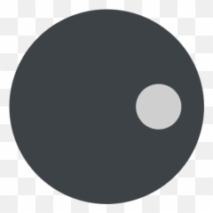 Black Go Piece With Emoji - Dot,What Are The Gray Dots Next To Emojis