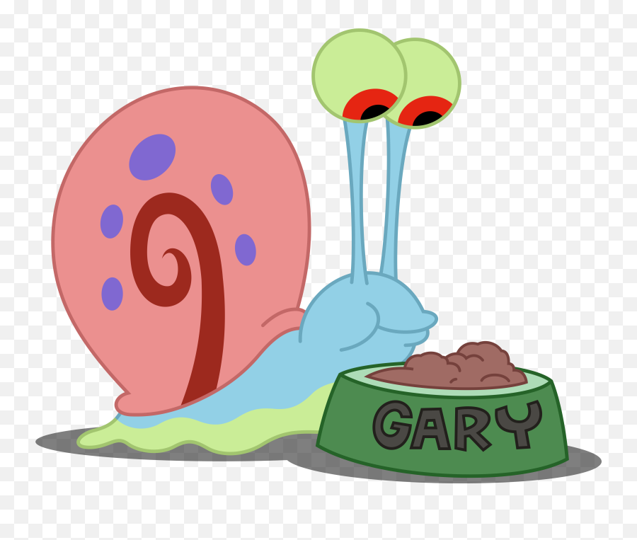Snail Clipart Spongebob Gary - Spongebob Gary Png Download Emoji,Facebook Messenger Snail Emoticon