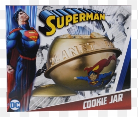 Superman - Daily Planet Cookie Jar Superman Emoji,Emoji Lunch Box Justice