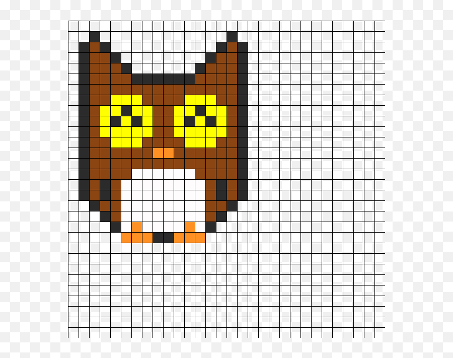 Perler Bead Patterns Of Animals - Bead Pattern Free Emoji,Bic Shrug Emoticon Lighter