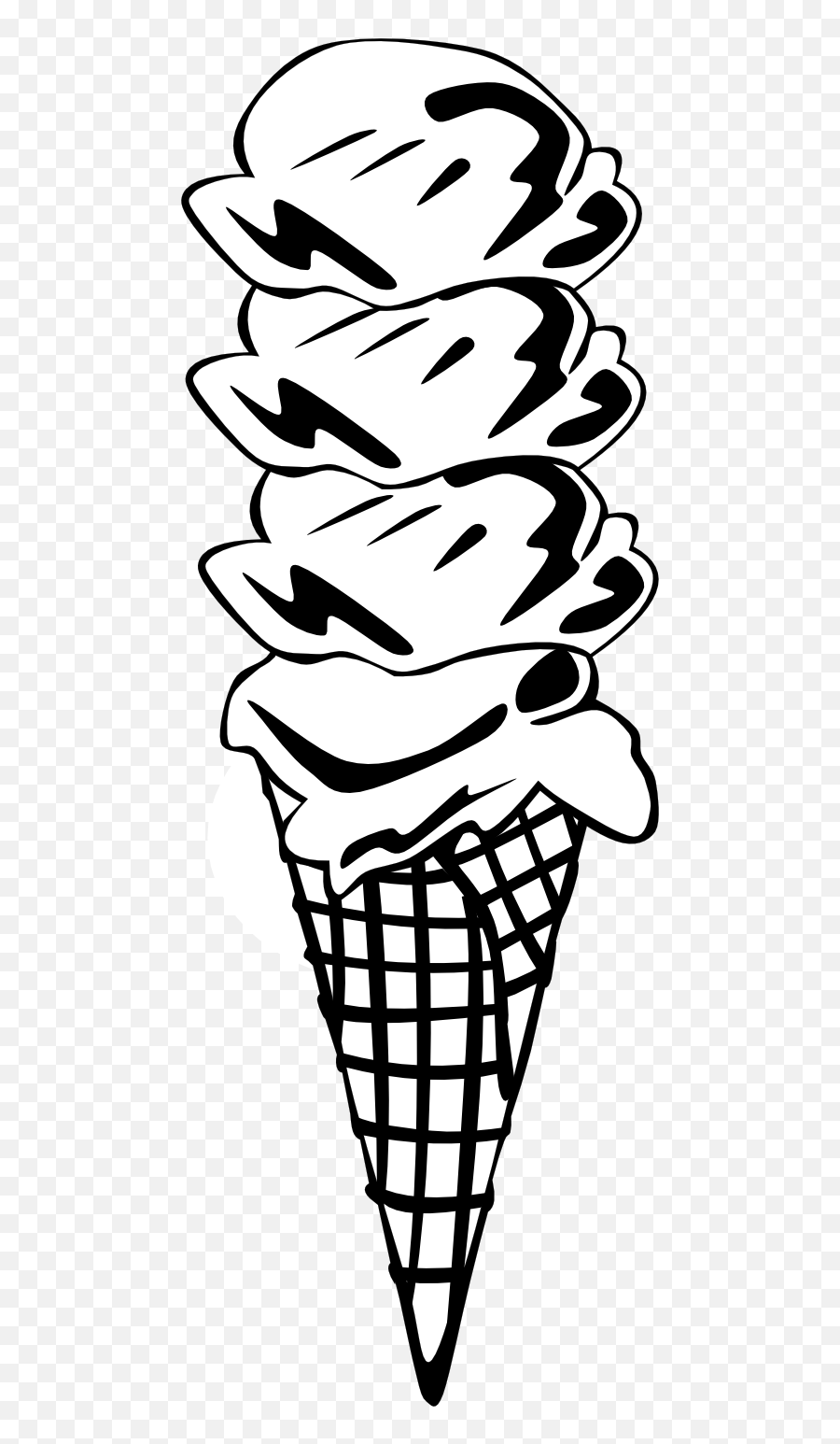 Fast Food Desserts Ice Cream Cones Waffle Quad Clipart Emoji,Waffle Text Emoticons