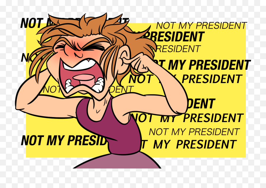 It May Be Hard To Accept But Donald Trump Is Your President Emoji,Trump Emoticon Picture