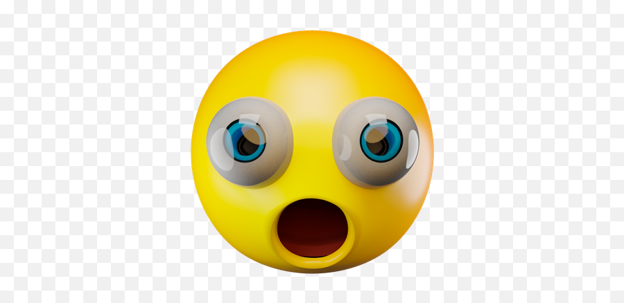 Shocked Emoji Icon - Download In Colored Outline Style,Surprised Emoji