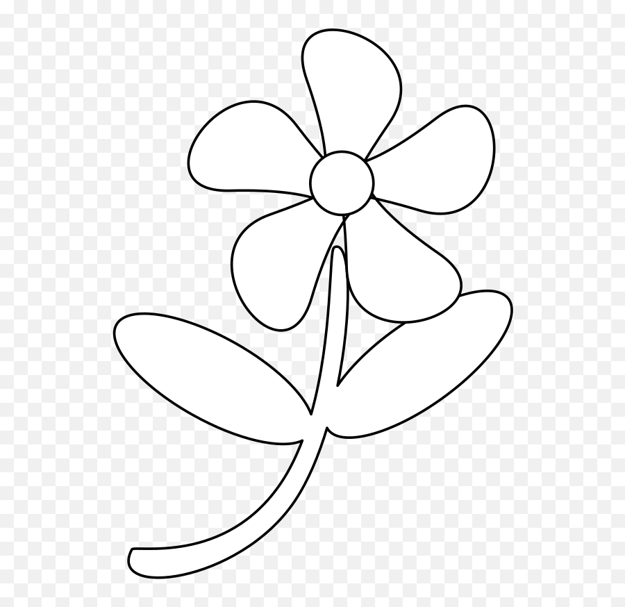 Black White Flower Svg Clip Arts Download - Download Clip Emoji,Flower Emoticons Group