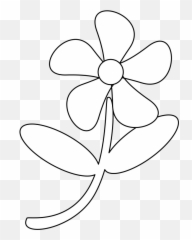 Black White Flower Svg Clip Arts Download - Download Clip Emoji,Flower Emoticons Group