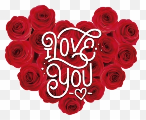 Roses I Love You Couple T - Krmz Güllerle Seni Seviyorum Emoji,Emoji Birthday T Shirt