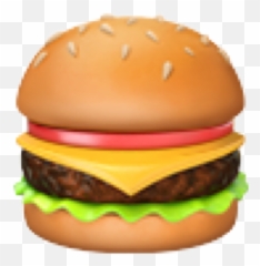 Burger Emoji Emojis Sticker - Cheeseburger Emoji Iphone,Burger Emoji Png