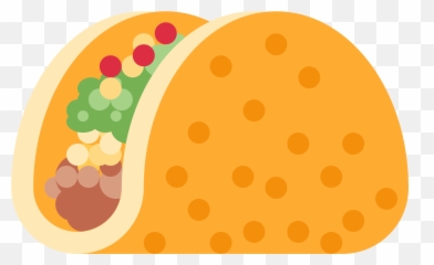 Taco Emoji Clipart - Taco Favicon,Pink Taco Emoji