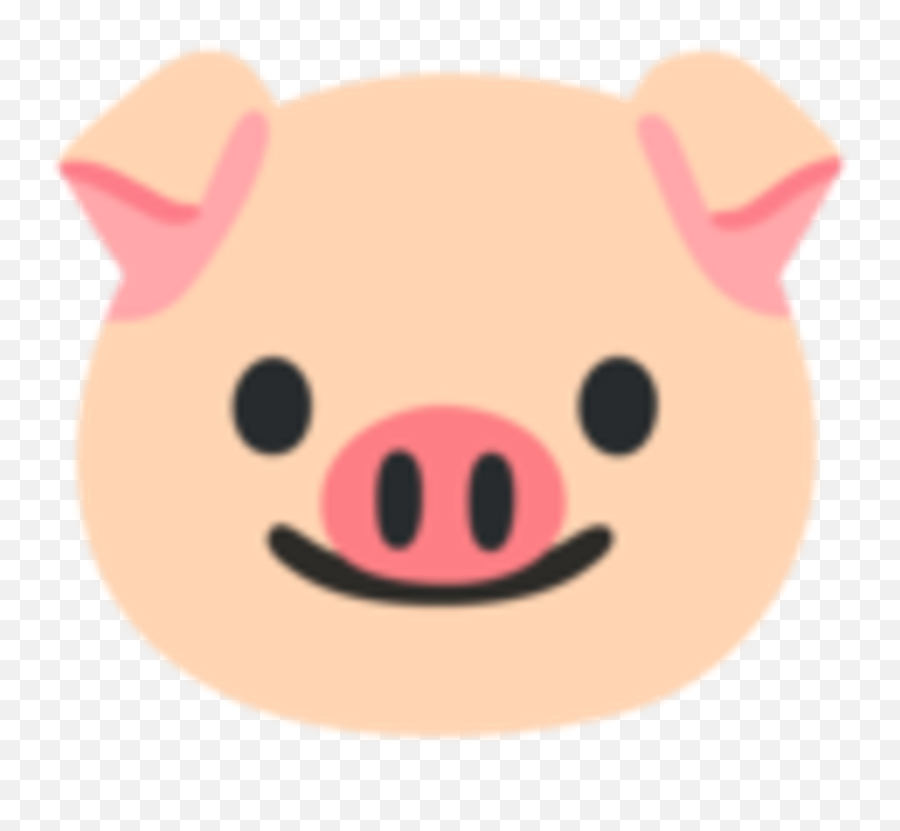 Pig Face Emoji - Android Turtle Emoji,Piggy Emoticons