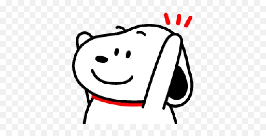 Snoopy 2 Whatsapp Stickers - Stickers Cloud Happy Emoji,Snoopy Emoticon