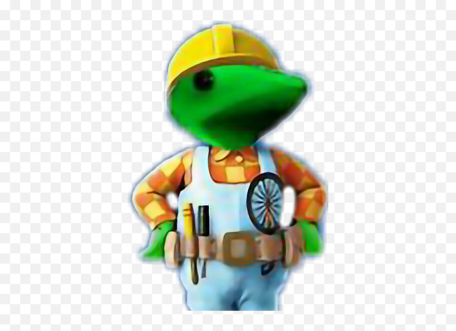 Datboi Bobthebuilder Meme Memes Sticker - Fictional Character Emoji,Dat Boi Emoji