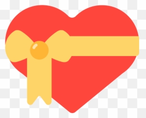 Heart With Ribbon Emoji Clipart - Çanakkale Memorial,Ribbon Emojis
