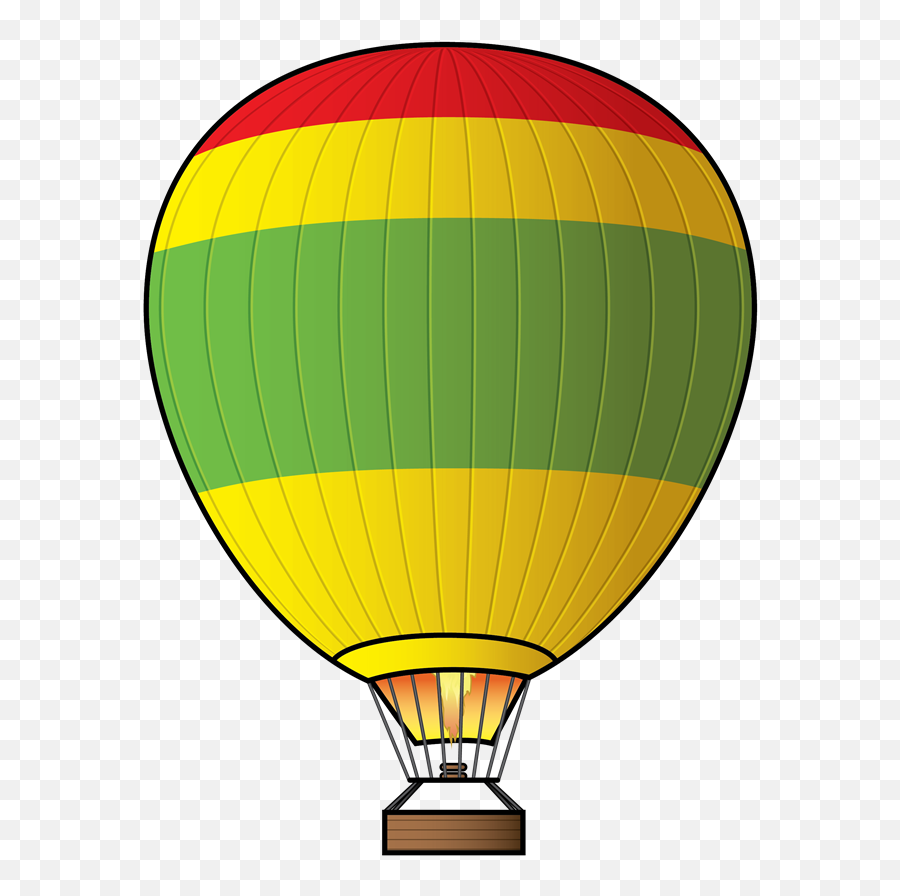 Download Balloon Clipart Hot Air - Hot Air Balloon With Fire Clipart Emoji,Hot Air Balloon Emoji