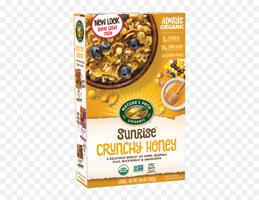 Organic Gf Sunrise Crunchy Honey Cereal Emoji,Emoji Answers Honey Nut Cheerios