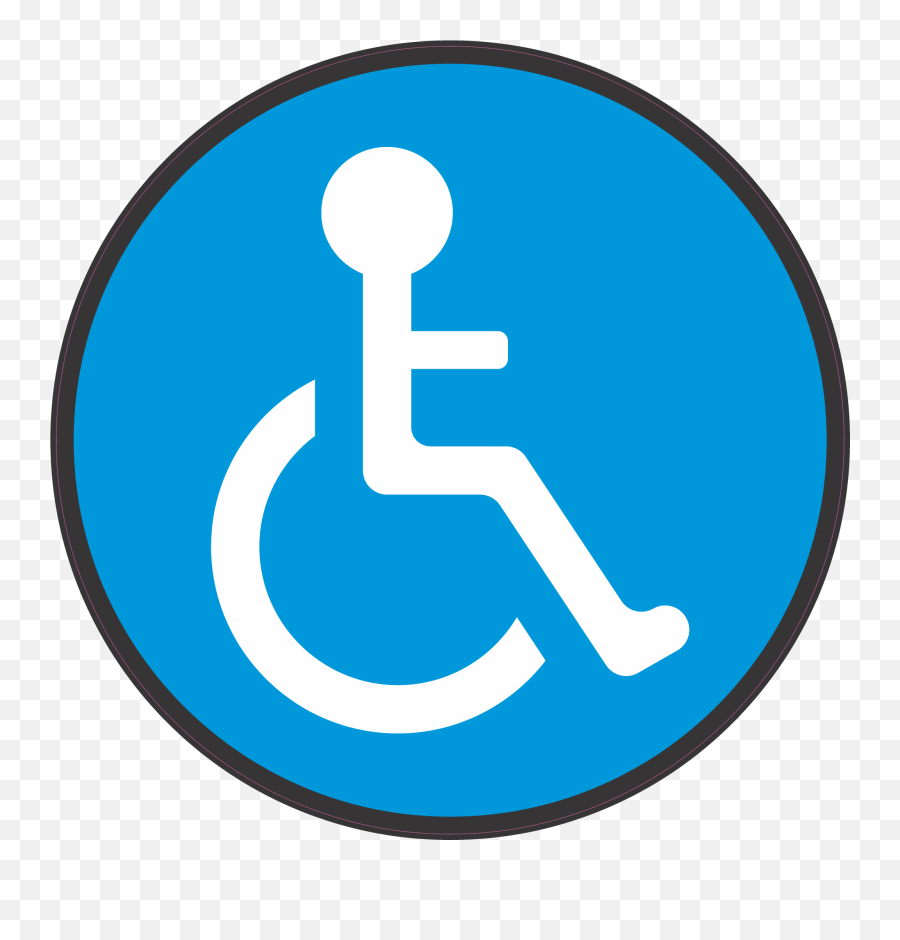 Handicap Floor Mark - Disability Png Emoji,Handicap Sign Emoji