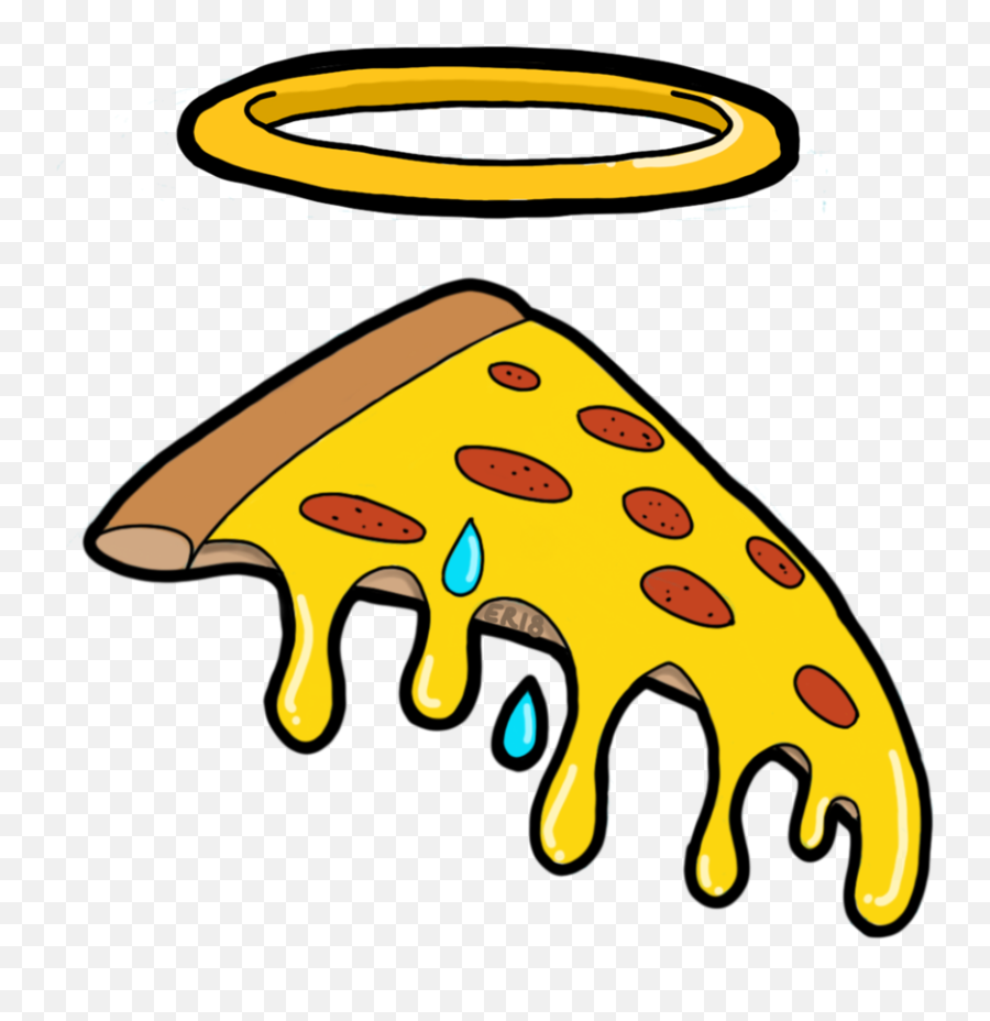 Holy Pizza Grail Crying For Our Sins - Art Clipart Full Crying Pizza Emoji,Pop Art Emotion