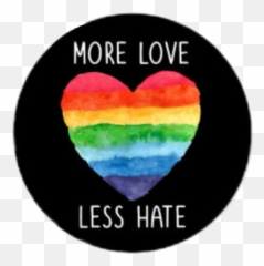 The Most Edited Lgbtqpridecolors Picsart - More Love Less Hate Emoji,Gaysper Emoji
