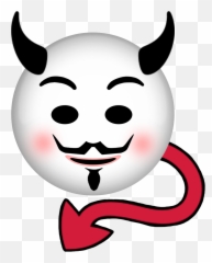 Pin Em Anonymous Emoji - Anonymous Emoji,Kevin Gates Emoji