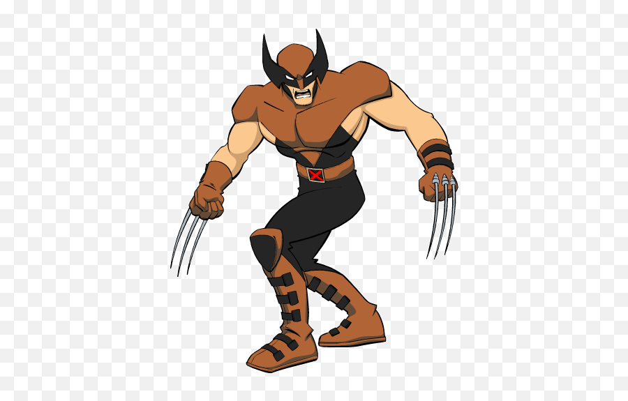Free Baby Wolverine Cliparts Download - Wolverine X Men Evolution Png Emoji,Deadpool Wolverine Origins Emoticon