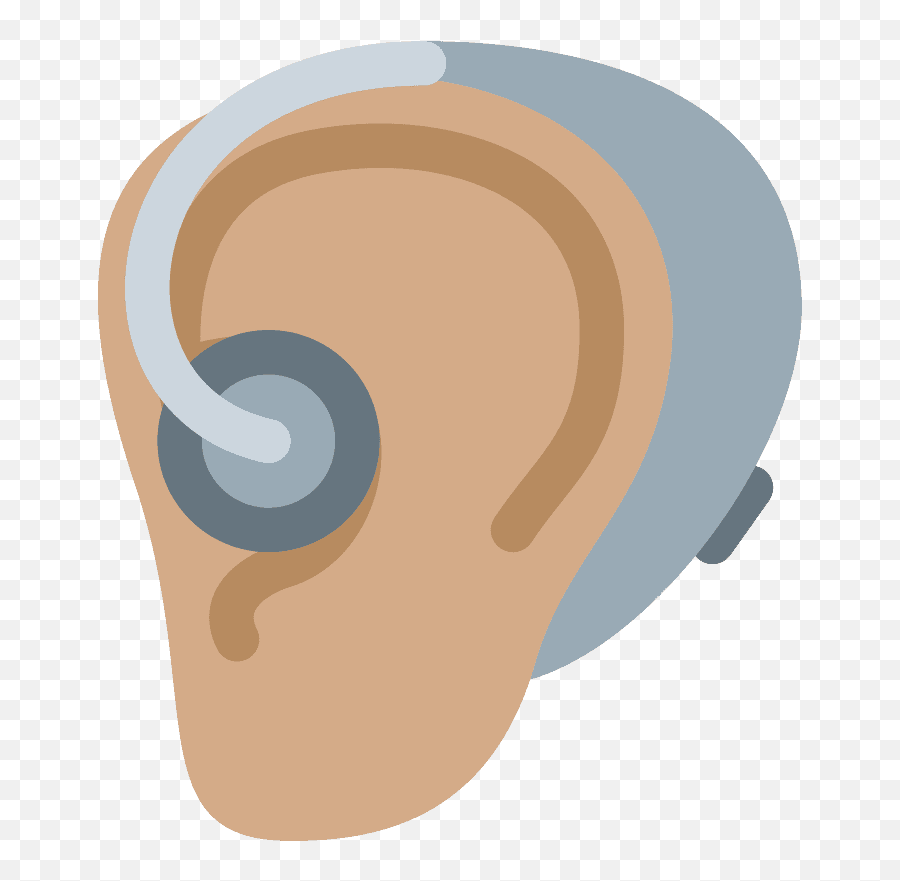 Medium Skin - Ear Emoji,Ear Emoji