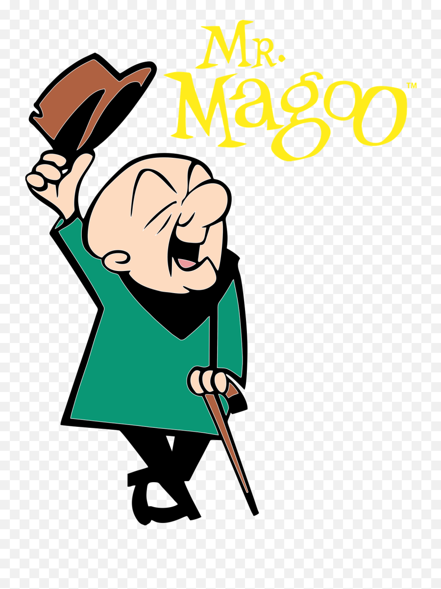 Classic Cartoon Characters - Mr Magoo Emoji,Leeble Emoticon