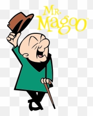 Classic Cartoon Characters - Mr Magoo Emoji,Leeble Emoticon
