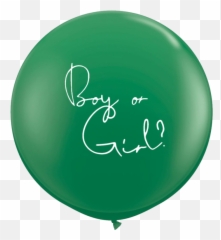 Jumbo Latex Balloon - Boy Or Girl Radar 1 Piece Balloon Emoji,Latex Angry Emoticon