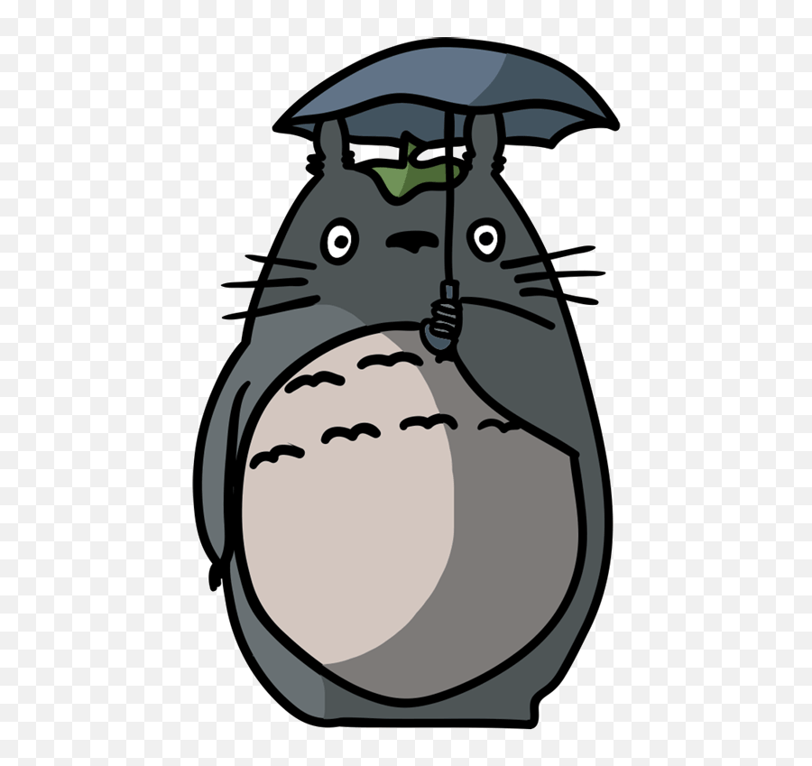 Draw Totoro - Ugly Emoji,Emoticons Codes Totoro