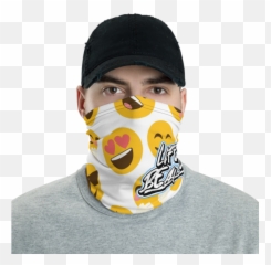 Neck Gaiter Style Face Mask U2013 Hos Gearz - For Adult Emoji,Neck Emoji