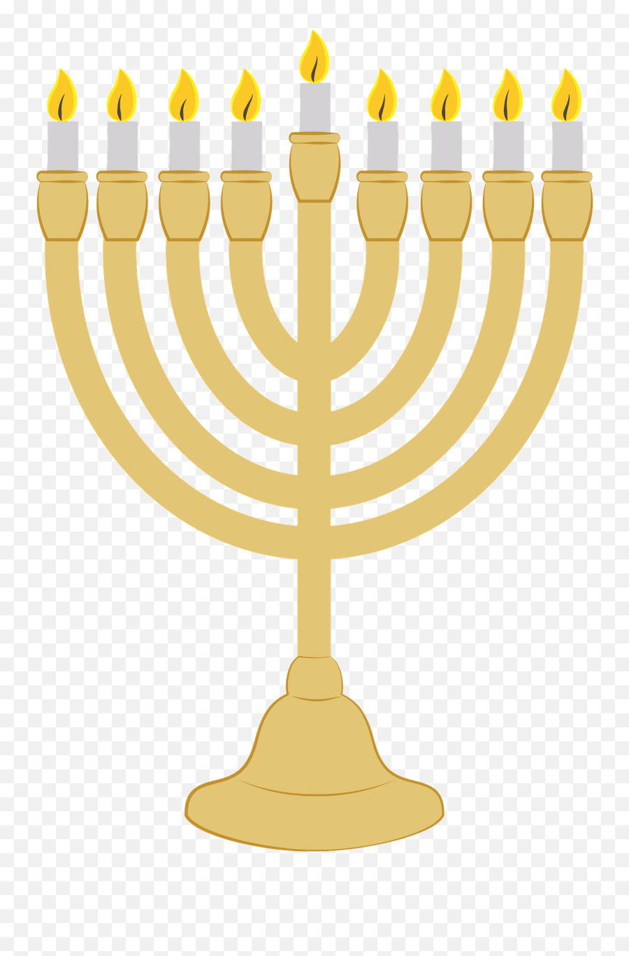 Menorah Clipart - Menorah Clipart Emoji,Menorah Emoji