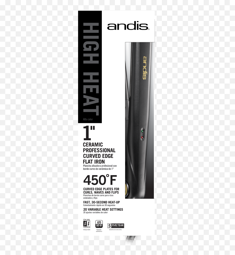 1 High Heat Ceramic Flat Iron - Solid Emoji,Emotions 17 Ceramica