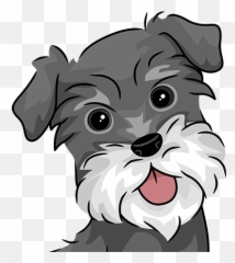 Pin - Kawaii Dibujos De Perros Schnauzer Emoji,Schnauzer Emoji