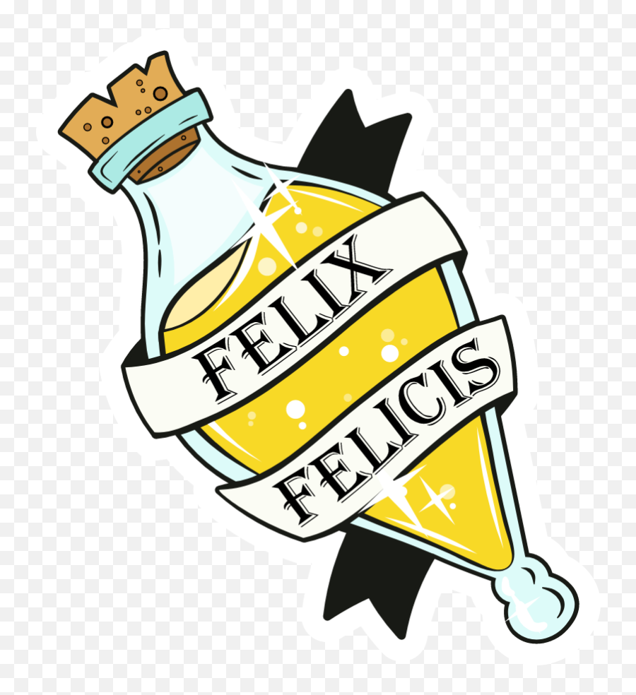 Pin - Felix Felicis Stickers Emoji,No-emotion Potion Harry Potter