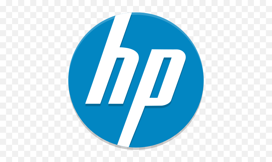 Hp Logo Icon - White Transparent Hp Logo Emoji,How To Add Emojis To Text Computer Hp