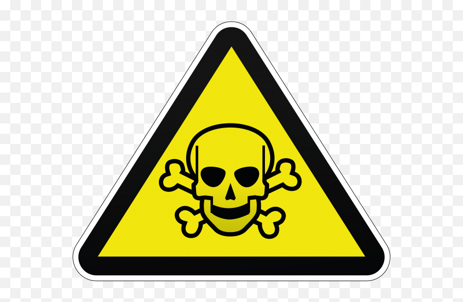 Crossbones Safety Sign Png Transparent - Danger Chemical Logo Emoji,Skulll And Crossbones Emoji
