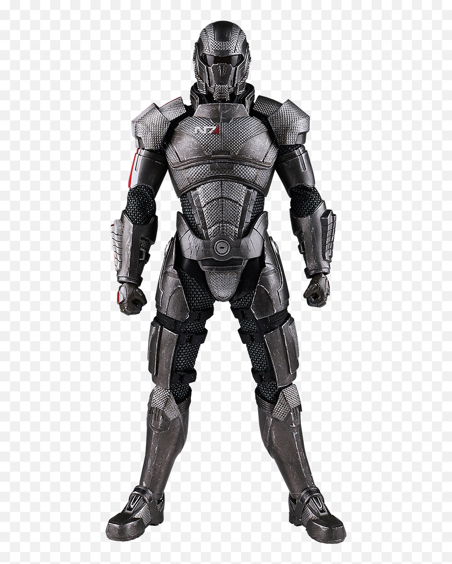 Mass Effect Commander Shepard Sixth Scale Figure By Threezer - Mass Effect N7 Figure Emoji,Mass Effect Reaper Emoticon