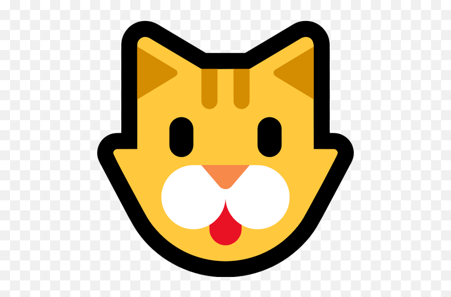 Emoji Image Resource Download - Windows Cat Face Cat Face Emoji Microsoft,Cat Face Emoji
