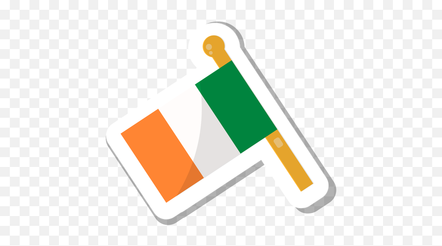 Flag Ireland Sticker - Bandera De Irlanda Png Emoji,Ireland Flag Emoji