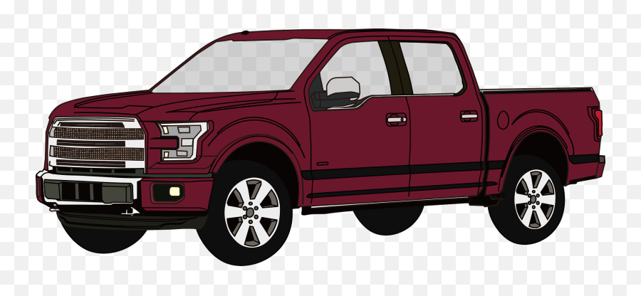 Brown 4 - Door Pickup Truck Clipart Free Download Transparent Clip Art Pickup Truck Cartoon Emoji,Pickup Truck Emoji