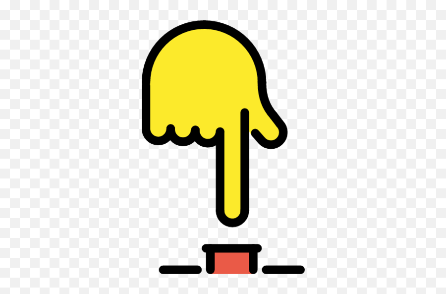Finger Pushing Button Emoji - Download For Free U2013 Iconduck,Emoji For The Finger