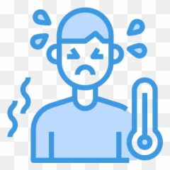 Avatar Fever Sick Temperature Thermometure Icon - Free Emoji,Medical Surgical Steam Emoticons