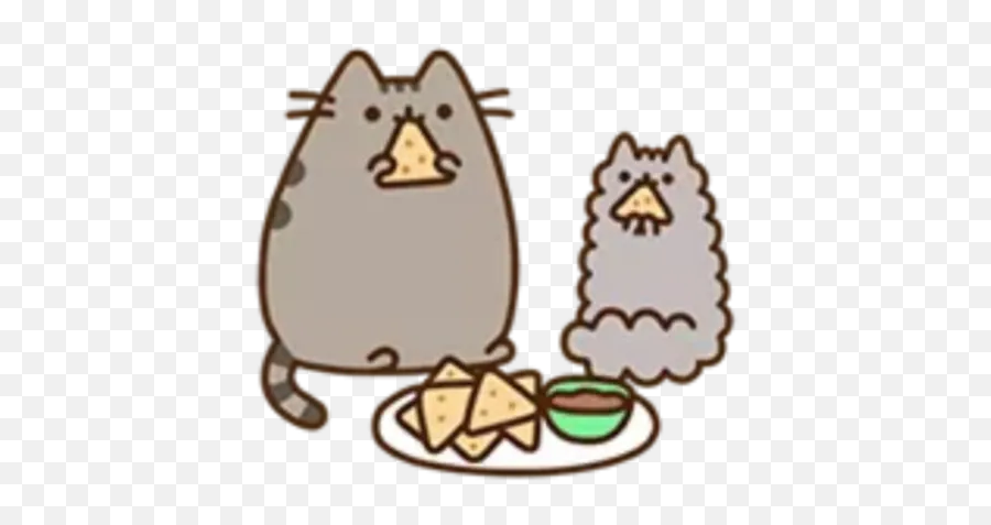 Cat By - Sticker Maker For Whatsapp Emoji,Chips Salsa Emoji