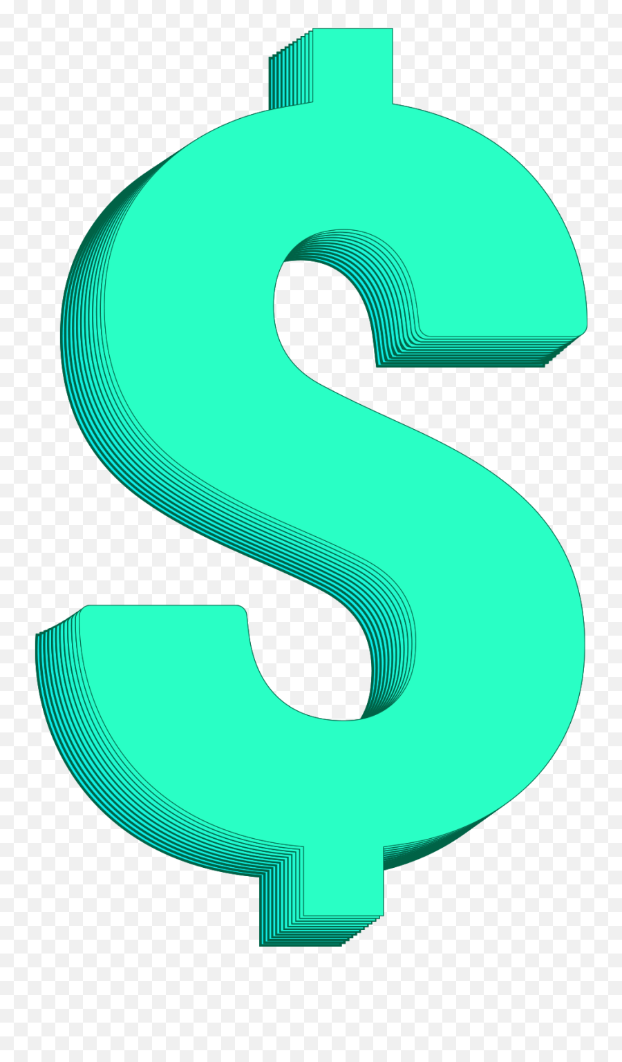 Dollar Symbol Png Image Free Download - Vertical Emoji,Dollar Eyes Emoji