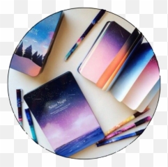 Diary Sticker Challenge On Picsart - Notebook Galaxy Emoji,Emoji Silent Night