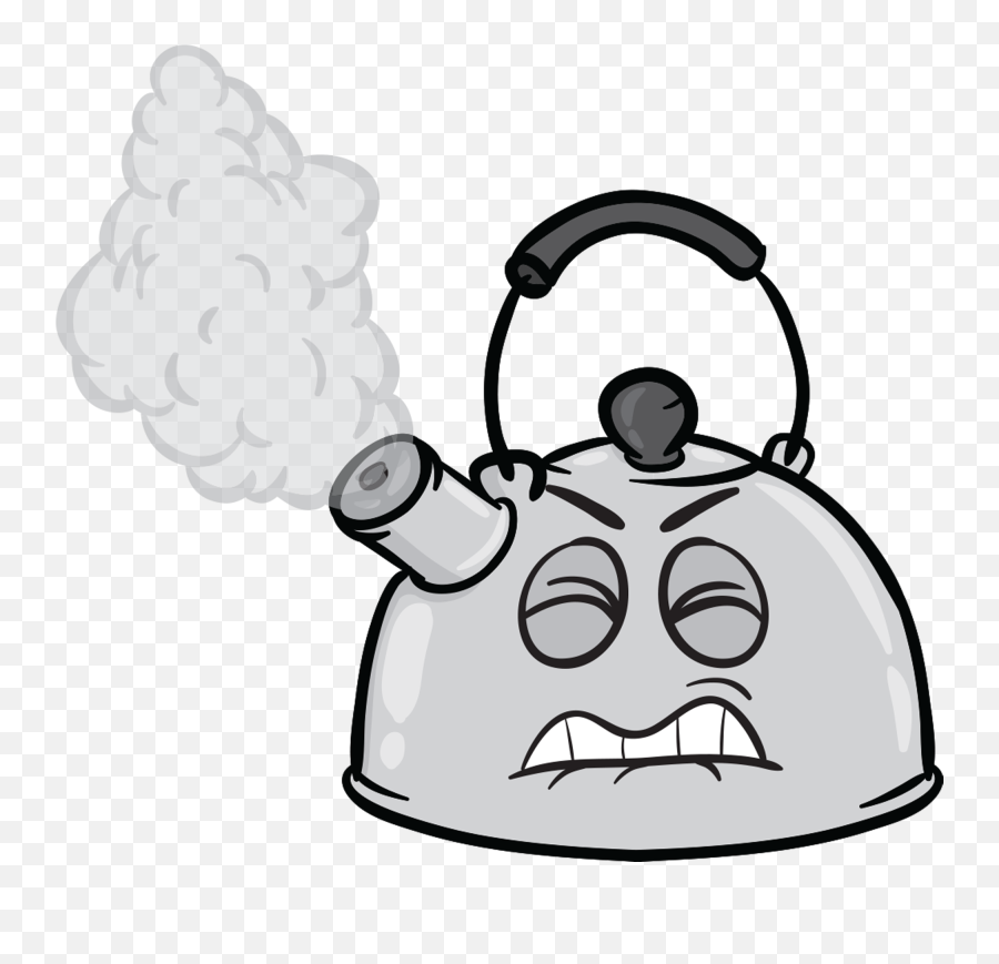 Steam Clipart Tea Kettle - Kettle Emoji,Steam Emoji Art