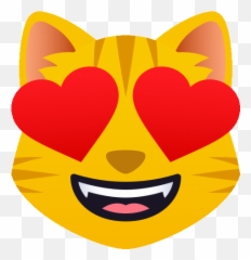 Smiling Cat With Heart Eyes People Gif - Smilingcatwithhearteyes People Joypixels Discover U0026 Share Gifs Joypixels Emoji,Cat Heart Emoji