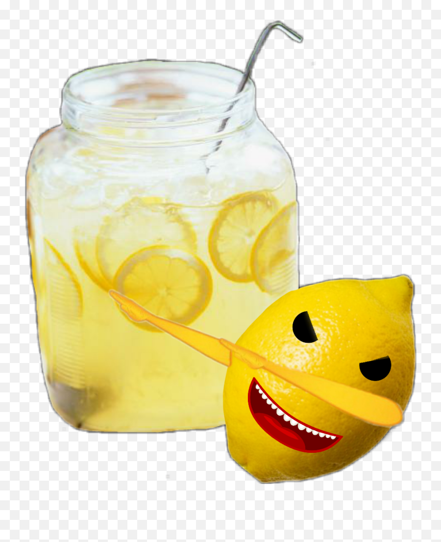 Sclemonade Lemon Dab Angryface Sticker By Erisjola - Lemonade Emoji,Lemon Emoticon