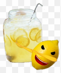 Sclemonade Lemon Dab Angryface Sticker By Erisjola - Lemonade Emoji,Lemon Emoticon