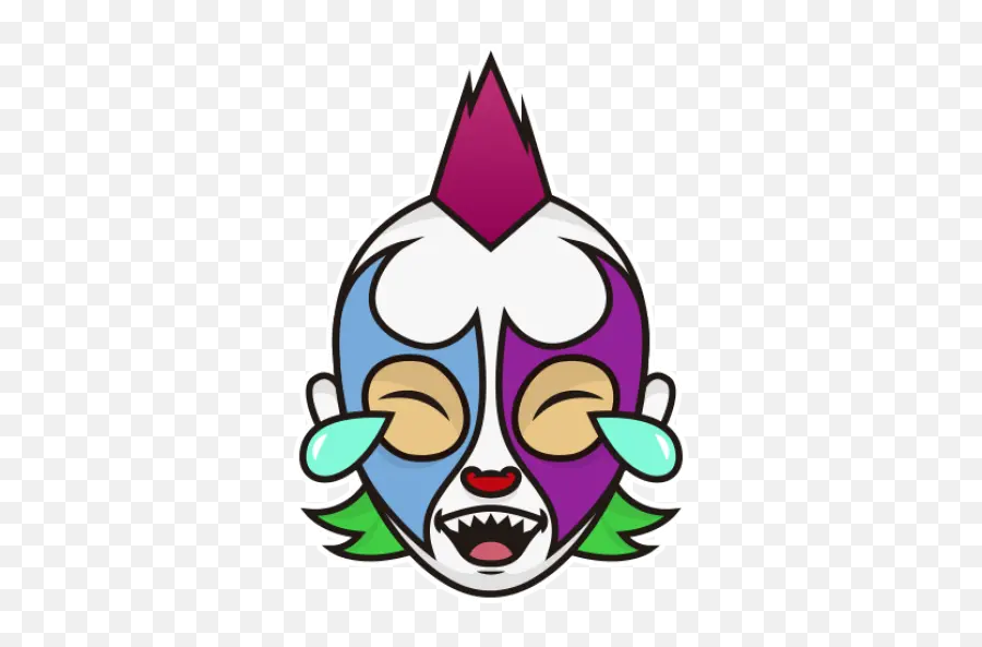 Psycho Clown Stickers For Whatsapp - Imagenes De Psycho Clown Descargar Emoji,Psycho Emoji